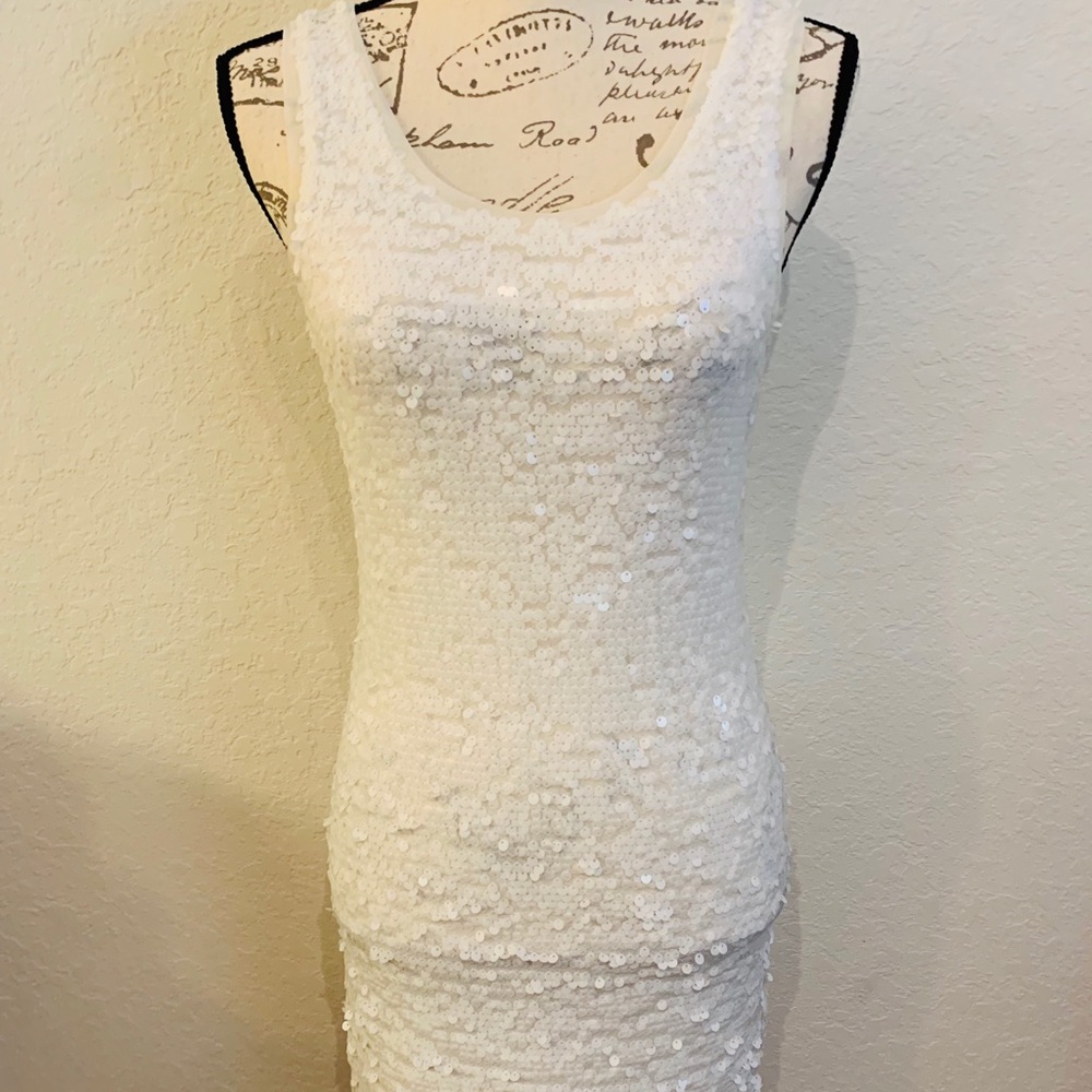 BCBGMaxAzria Sequin Dress